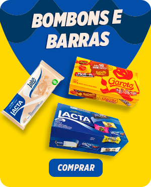 Bombons e Barras de Chocolate