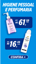 Promo&ccedil;&otilde;es Higiene e Perfumaria