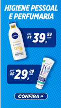 Promo&ccedil;&otilde;es Higiene e Perfumaria