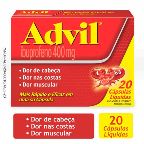 Advil 400mg 20 Cápsulas_2