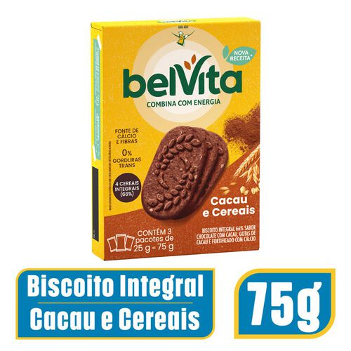 Biscoito BelVita Cacau E Cereais