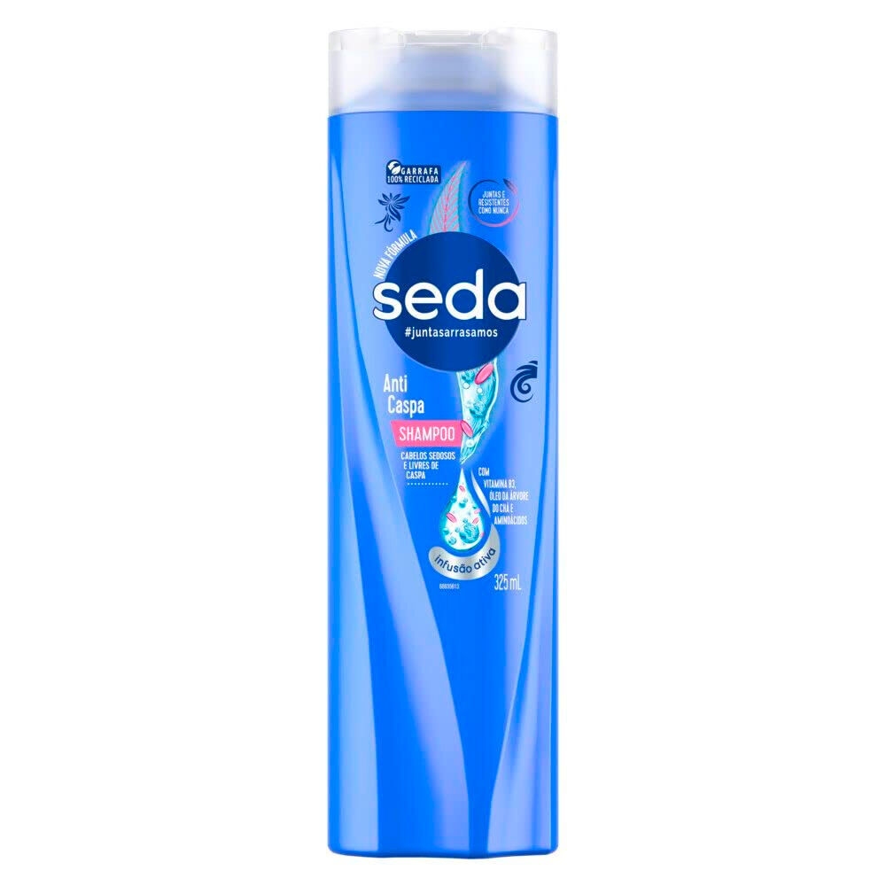 Shampoo Seda Anticaspa Hidratação Diária 325ml Frasco