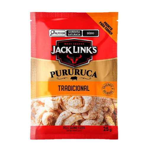 Pururuca Pronta Jack Link's Sabor Tradicional 25g Pacote