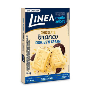 Chocolate Branco Linea Cookies'n Cream 30g