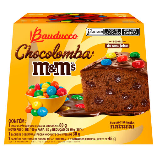 Chocolomba Bauducco com Gotas de Chocolate