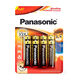 Pilha Panasonic Alcalina AA Power Alkaline 8 Unidades Pack