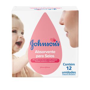 Absorvente para Seios Johnson's 12 Unidades