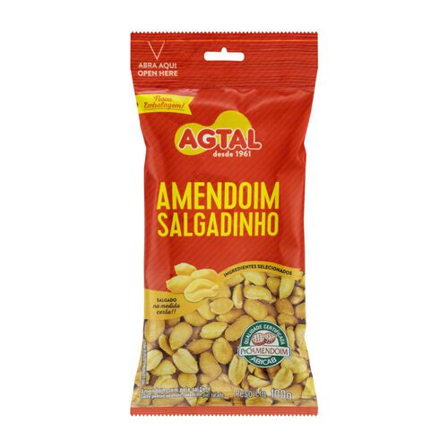 Amendoim Salgado Agtal 100g