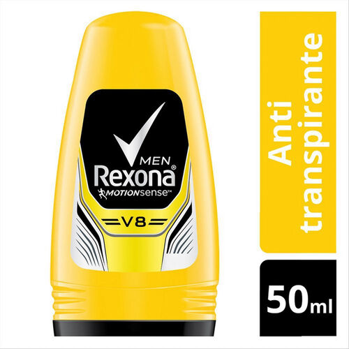 Desodorante Antitranspirante Rexona Men V8 Roll-on com 50ml_1