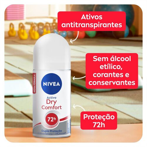 Desodorante Antitranspirante Nivea Roll On Dry Comfort 50ml_3