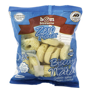 Biscoito Bom Biscoito Diet Zero Açúcar Sabor Nata com 100g