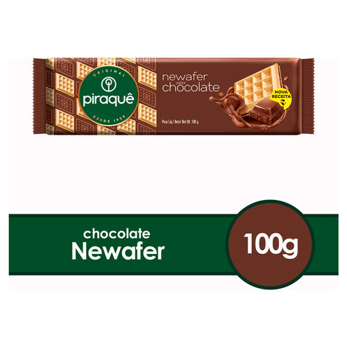 Biscoito Piraquê Newafer Sabor Chocolate 100g_2
