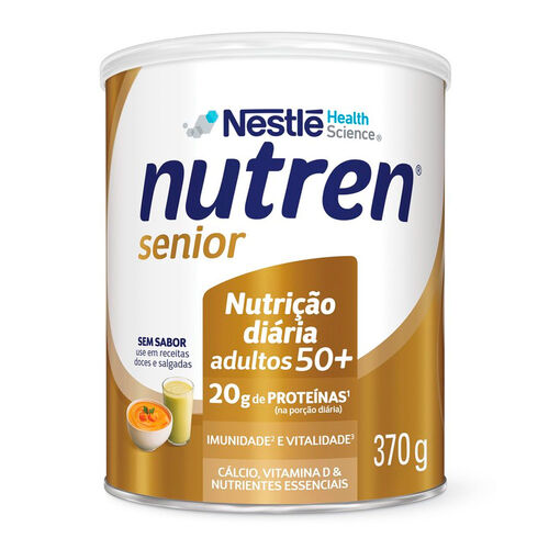 Nutren Senior Complemento Alimentar Sem Sabor 370g_1