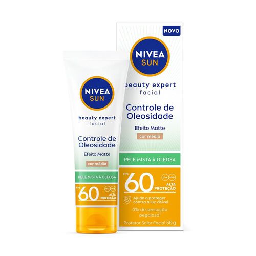 NIVEA SUN Protetor Solar Facial Beauty Expert - 1