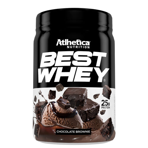 Best Whey Atlhetica Nutrition Chocolate Brownie 450g Pote