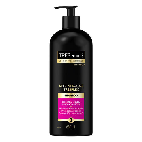 Shampoo TRESemé Regeneração Tresplex 650ml Frente