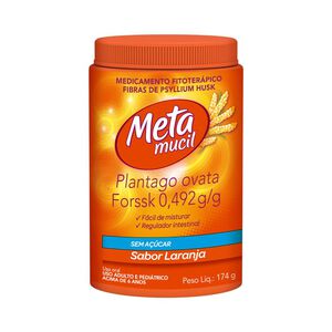 Metamucil Pó Sabor Laranja com 174g