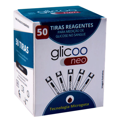 Glicoo Neo Tira Teste com 50 Unidades 1