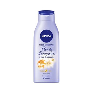Loção Nivea Óleos Essenciais Flor de Laranjeira e Óleo de Abacate 400ml