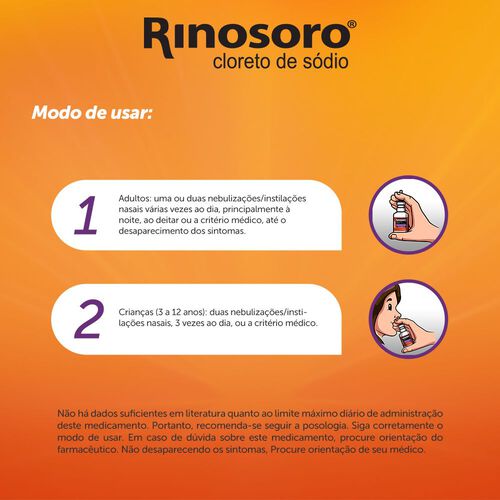 Rinosoro Sic 3% Solução Nasal Spray 50ml