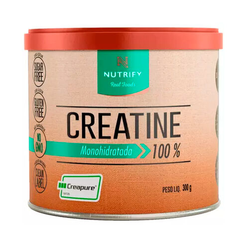 Creatine Monohidratada 100% Nutrify 300g