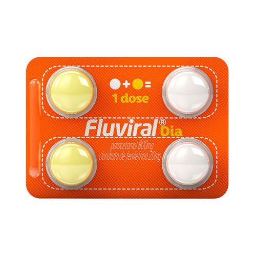 Fluviral Dia com 4 Comprimidos_1