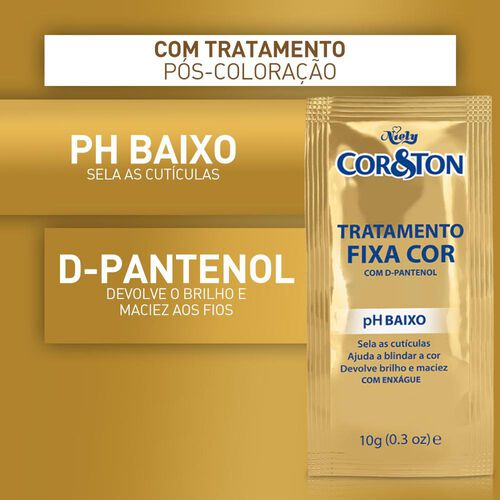 Coloração Niely Cor&Ton Louro Cinza Claro 8.1--4