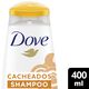 Shampoo Dove Texturas Reais Cabelos Cacheados 400ml