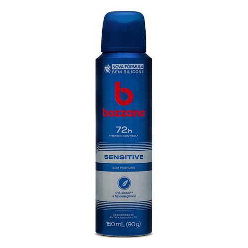 Desodorante Bozzano Sensitive Sem Perfume Aerossol Masculino 150ml_1