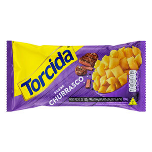 Salgadinho de Trigo Torcida Sabor Churrasco 100g