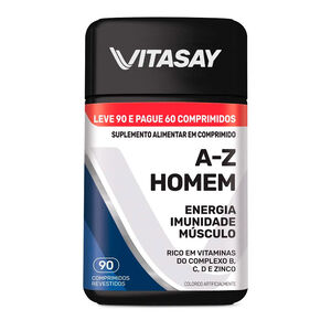 Vitasay A-Z Homem com 90 Comprimidos Revestidos