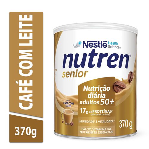 Nutren Senior Café com LeiteComplemento Alimentar 370g - 2