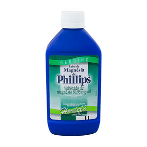 Leite de Magnésia de Phillips Suspensão Sabor Hortelã com 350ml