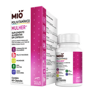 Polivitamínico Mulher Mió 60 Cápsulas