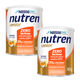 Kit 2 Nutren Senior Complemento Alimentar Sem Sabor Zero Lactose 740g