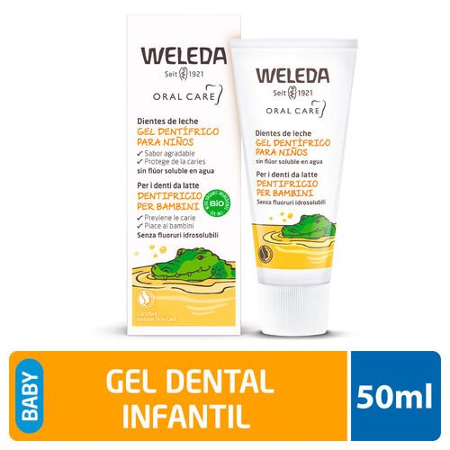Gel Dental Infantil Weleda sem Flúor com 50ml_2