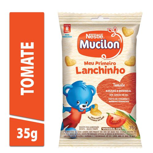 Biscoito Mucilon Snack Tomate 35g 2