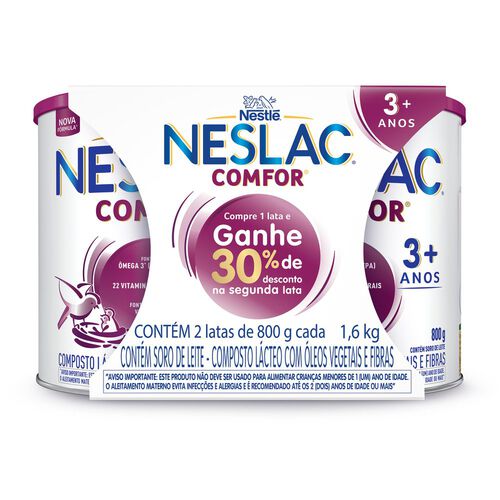 Composto Lácteo Neslac Comfor 800g -1