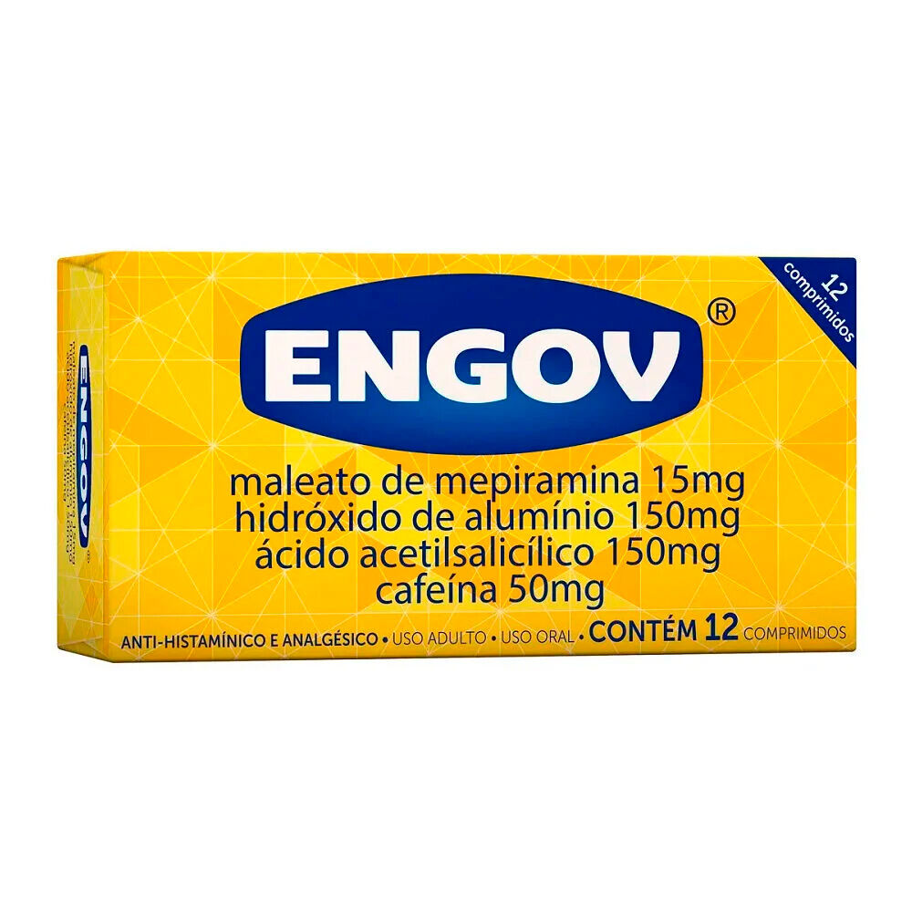 Engov com 12 Comprimidos Banner 1
