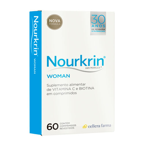 Nourkrin Woman com 60 Comprimidos Revestidos Caixa