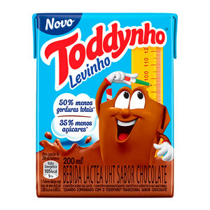 Bebida Láctea Toddynho Levinho Sabor Chocolate 200ml