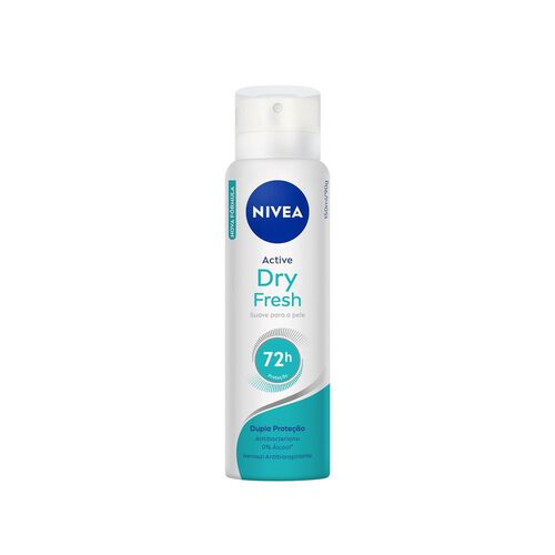 Desodorante Nivea Active Dry Fresh Aerosol Feminino 48h 150ml 1