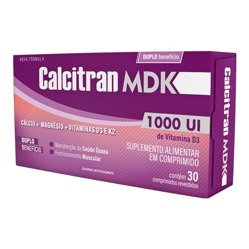 Calcitran MDK com 30 Comprimidos
