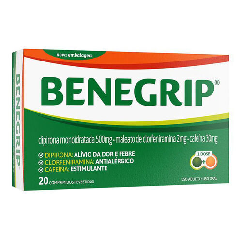 Benegrip com 20 Comprimidos_1