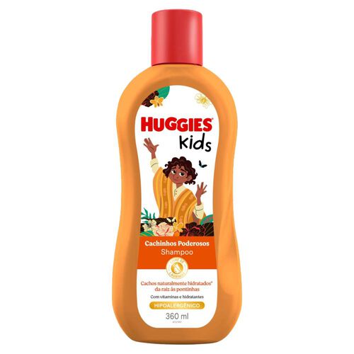 Shampoo Huggies Kids Cachinhos Poderosos 360ml