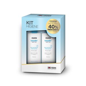 Kit Ureadin Higiene com 2 Gel de Banho Hidratante  Isdin 424g cada
