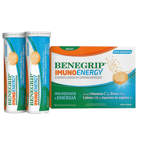 Benegrip Imuno Energy 20 Comprimidos Efervescentes_1