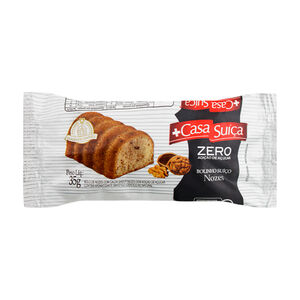 Mini Bolo Casa Suíça Nozes Zero Açúcar 35g