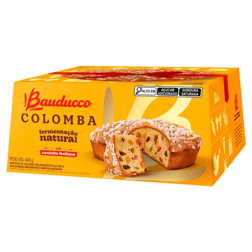 Colomba Bauducco com Confeito Italiano