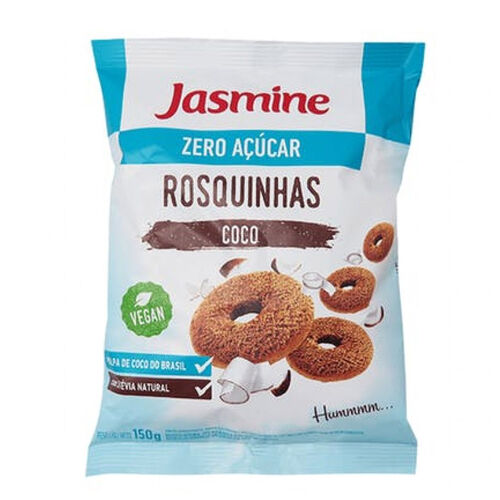 Rosquinha Jasmine Coco Zero Açúcar 120g